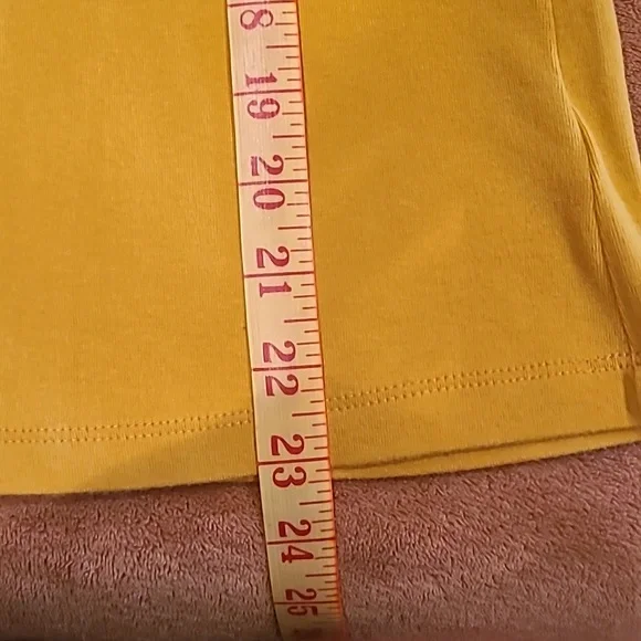 Cynthia Rowley mustard yellow tank top - Picture 5 of 5